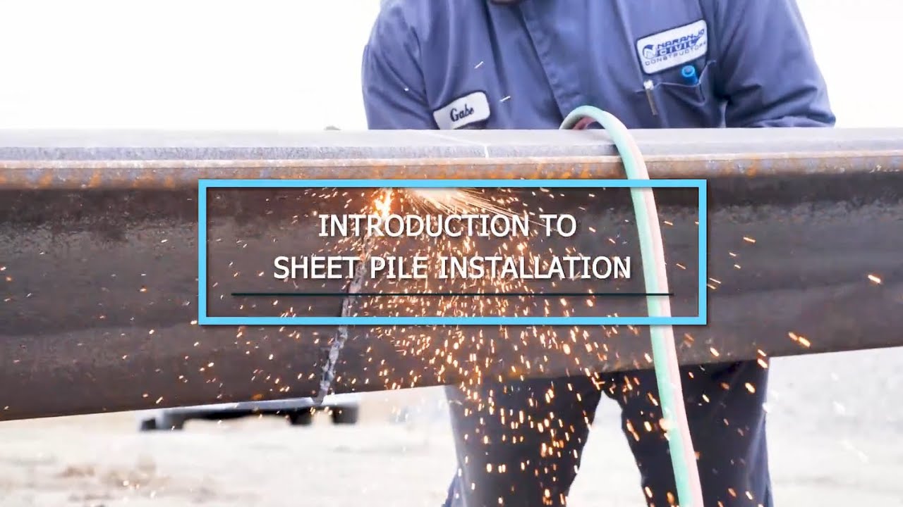 An Introduction to Steel Sheet Pile Installation
